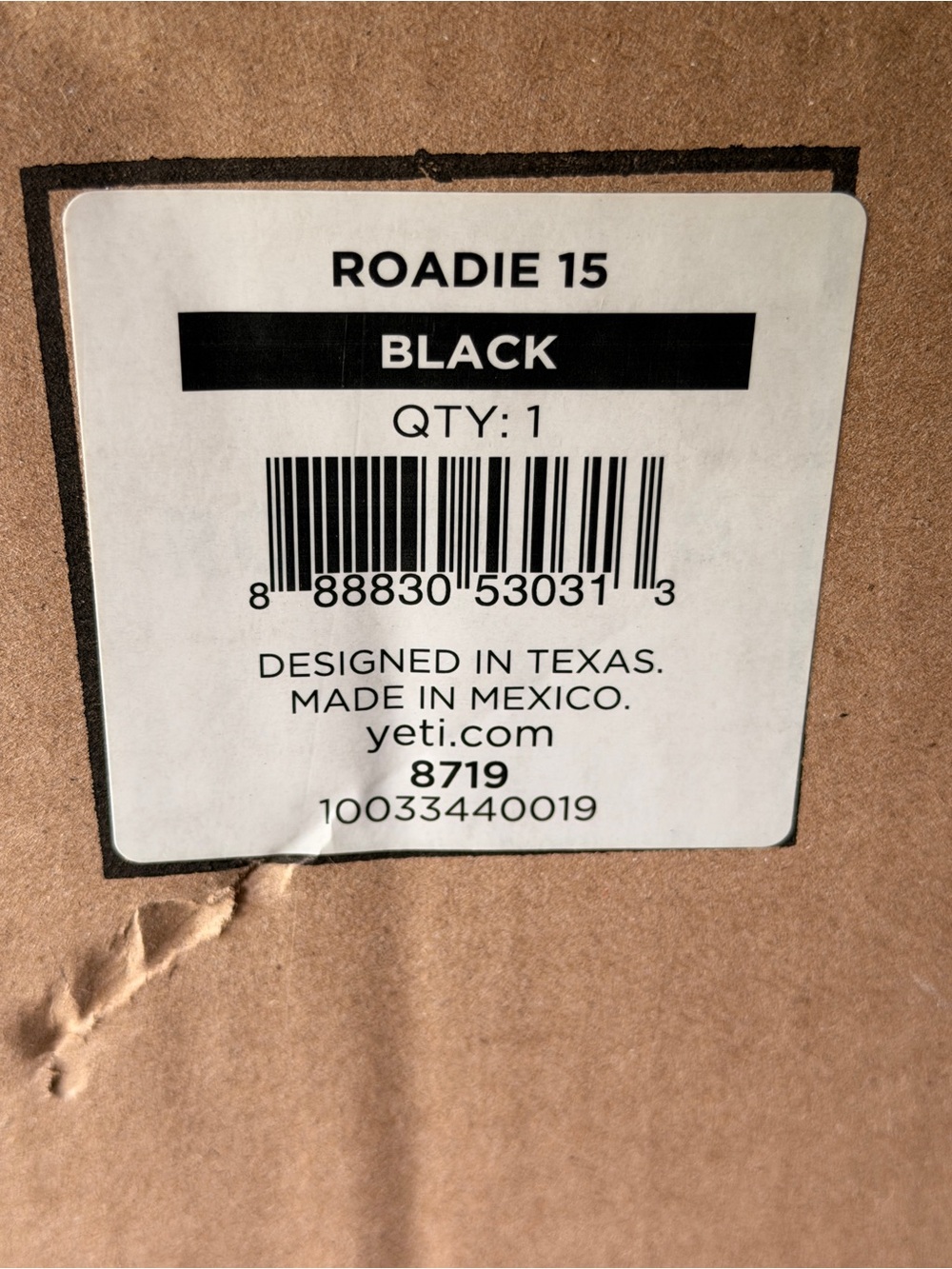 Yeti Roadie 15 Cooler - Black Limited Edition